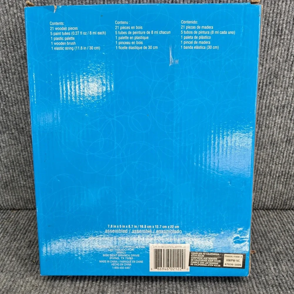 Creatology Wooden Castle 29 Pc Paint Kit‎ Sealed NIB